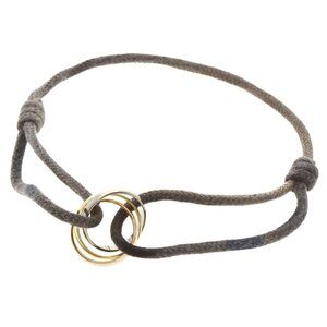 Cartier Trinity Cotton Bracelet 18K Yellow Gold 18K White Pink